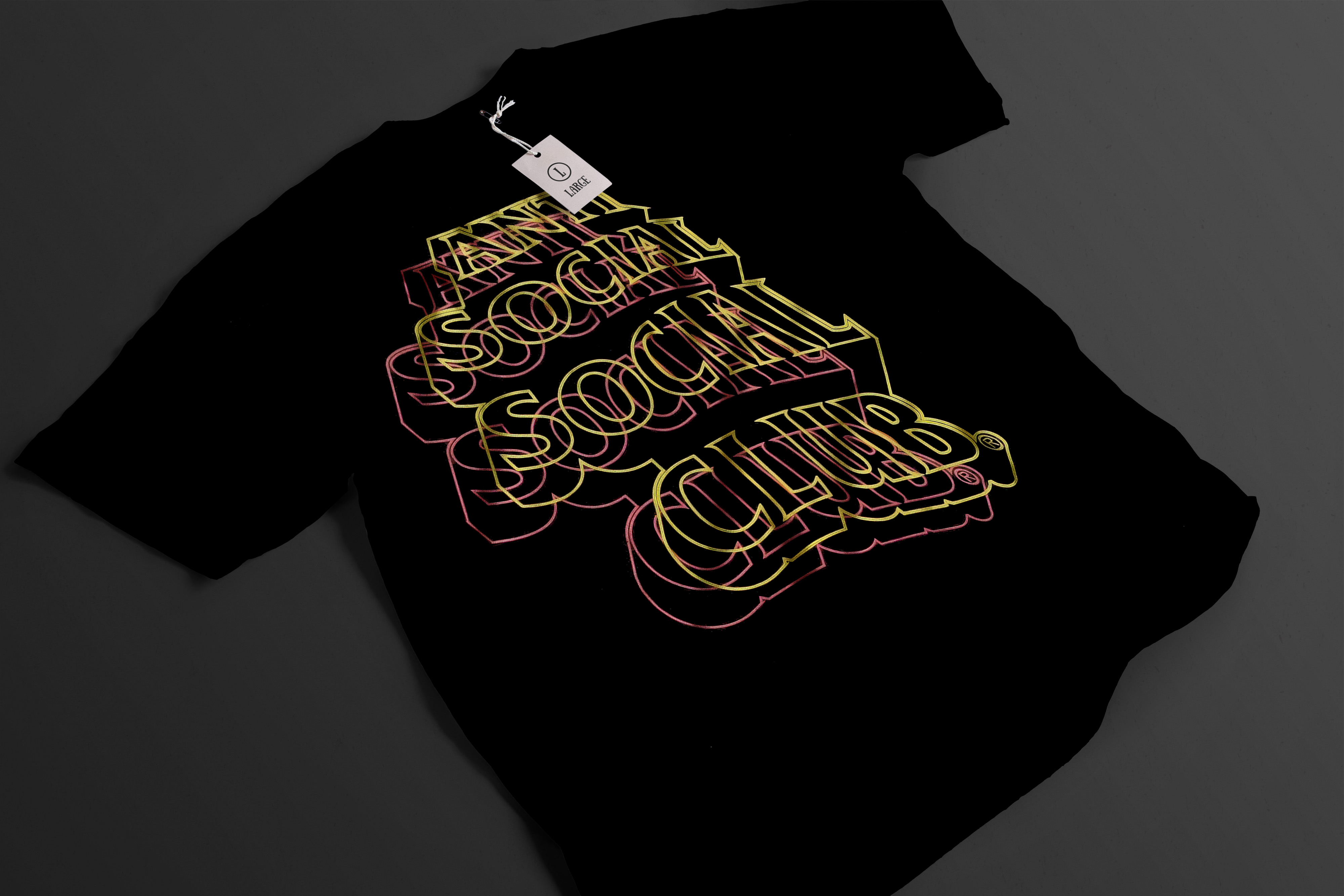Anti social social club volteado 1